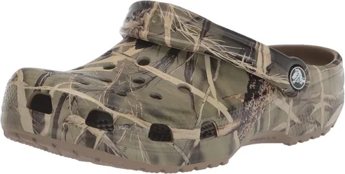 Crocs Zuecos clásicos Realtree para niños Zapatos de camuflaje