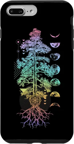 Vista 12 de Tree of Life Phases of The Moon Yoga Chakra Gift Case for iPhone 17