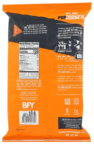 Vista 2 de Popcorners - El bocadillo crujiente y saludable de maíz reventado