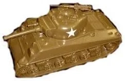 Classic Toy Soldiers 2.126 in WWII US Sherman Tank