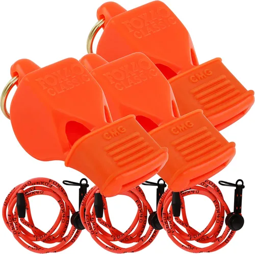 Vista 3 de Fox 40 Paquete de 3 cordones clásicos CMG con cordón separable