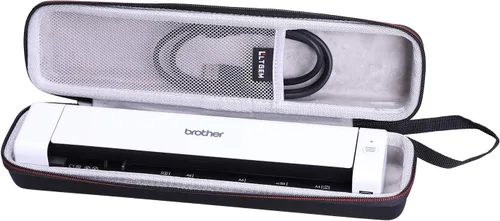 Vista 9 de LTGEM - Funda rígida para Brother DS-640 / DS-740D / DS-940DW / DS-720D e Itari & HP Small USB y Canon imageFORMULA P-208II escáner de documentos