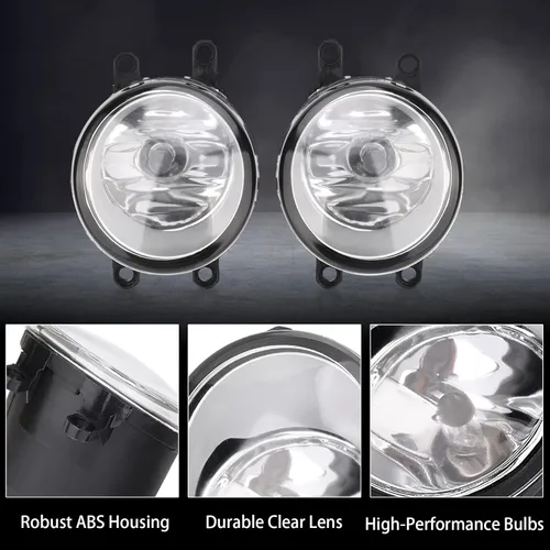 Vista 5 de Conjunto de luz antiniebla compatible con Toyota Venza Camry Corolla RAV4 Yaris Prius Highlander Avalon Matrix Solara 2006-2013 para Lexus GS350