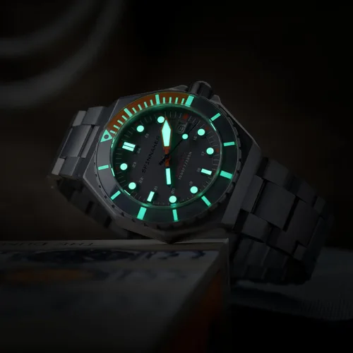 Vista 8 de Spinnaker Diver Dumas SP-5081 - Reloj automático japonés de 1.73 pulgadas para hombre