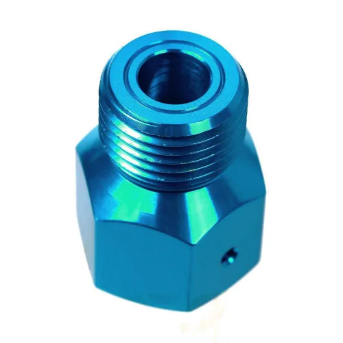 Vista 3 de Interstate Pneumatics, WRCO2-5A4, Adaptador CGA 320 para tanque de CO2 para Paintball
