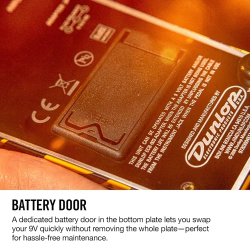 Vista 7 de Dunlop Cry Baby EVH Wah EVH95 Pedal de efectos para guitarra