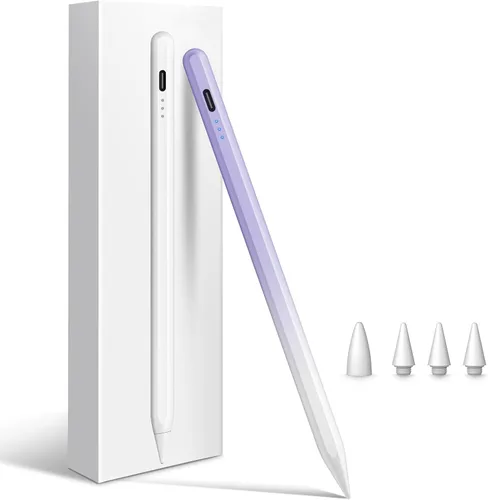 Vista 8 de Cisteen Lápiz óptico para iPad 2026-2018 con carga más rápida, lápiz sensor de inclinación compatible con iPad 10/9/8/7/6, 11th A16, Air 11/13