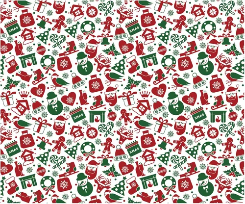 Vista 9 de 150 piezas de hojas de papel encerado de Navidad para envoltorios de sándwich, papel de delicatessen, envoltorios para caramelos y galletas