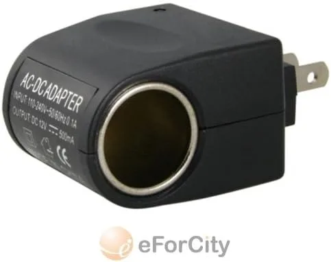 Vista 3 de Innostream INNO 100 - Cargador de coche a pared 100 V CA a 12 V CC adaptador de corriente convertidor a pared enchufe del hogar