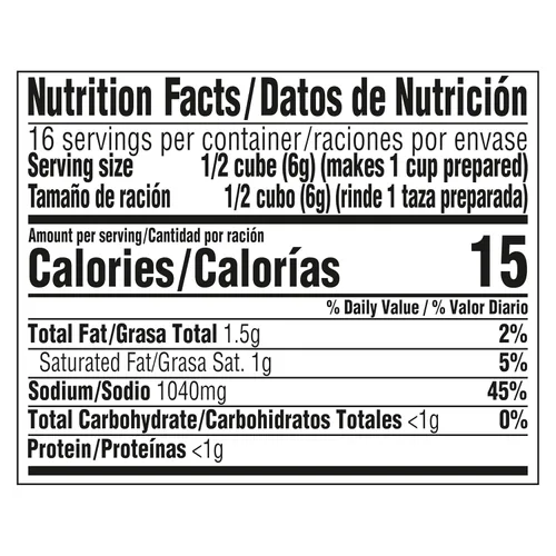 Vista 9 de Knorr Cube Bouillon paquete de 24 Pollo 3.1 oz