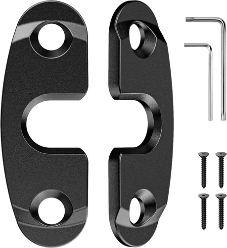 Vista 8 de Kit de reparación de visera solar de aleación de aluminio de alta calidad Clips de montaje de visera resistentes Compatibles con Jeep Wrangler JK