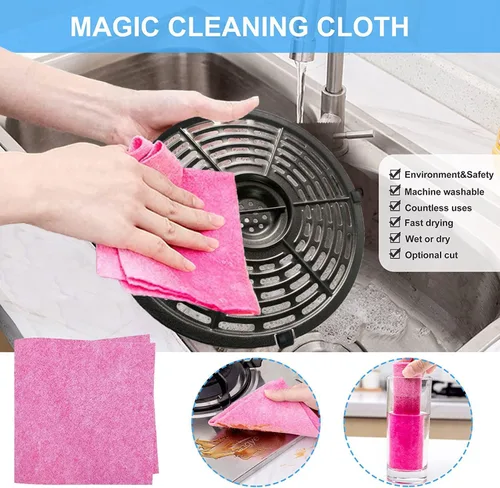 Vista 6 de BeranWung - Bandeja redonda de 5 cuartos de galón para freidora de aire Ultrean 4.2QT/Gowise USA/PowerXL/Dash/Chefman, freidora de aire