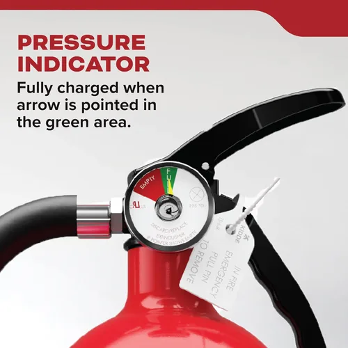 Vista 6 de Kidde Extintor multiusos para el hogar, oficina, dormitorio, residencial 3A40BC