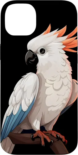 Vista 15 de iPhone 16 Cockatoo Parrot Tropical Bird Case