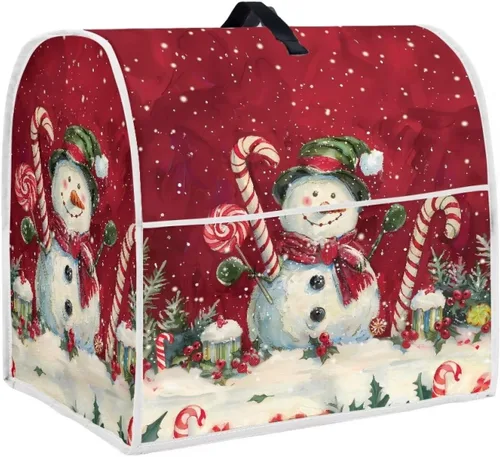 Vista 20 de Birds Flower Pattern Kitchen Aid Mixer Cover, Food Processor Cover with Top Handle and Storage Pocket, Dust Cover for Kitchen Stand Mixer or Coffee