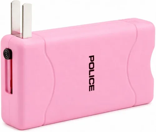 Vista 6 de Police 800 - mini picana eléctrica recargable con linterna LED, color rosa