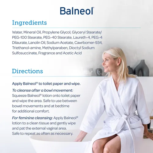 Vista 6 de Loción Limpiadora de balneol higiénico, 3 onzas, paquete de de 1