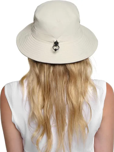 Vista 4 de Coolibar UPF 50+ - Gorro para hombre (resistente al cloro, protección solar)