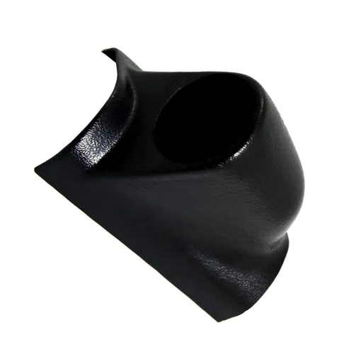 GlowShift Soporte universal de calibre de pilar único, color negro, se adapta a cualquier marca/modelo de automóvil o camión, plástico ABS, se monta