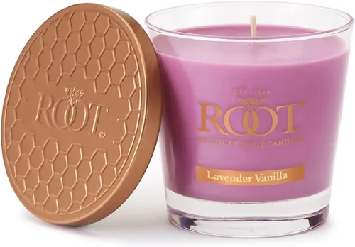 Vista 16 de Root Candles Velas perfumadas de cera de abeja Veriglass Premium, hechas a mano, mezcla de cera de abeja en panal, tamaño grande, vainilla francesa