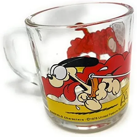 Vista 6 de Garfield Usa tus amigos sabiamente taza de té de café 1978 Jim Davis