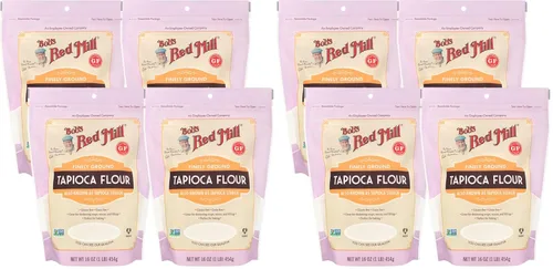 Vista 6 de Bob's Red Mill Harina de Tapioca, 16oz (Paquete de 1) - Sin GMO, Vegana, Apto para Paleo, Kosher