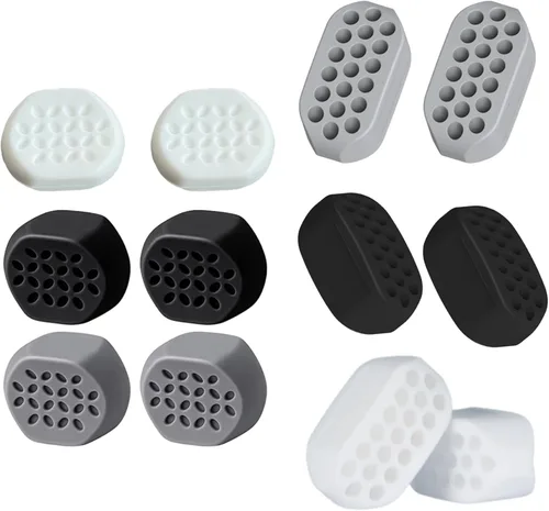 Vista 4 de Ejercitador de mandíbula, ejercitador de mandíbula para hombres y mujeres, 6 piezas de ejercicio de línea de mandíbula masticable, reductor