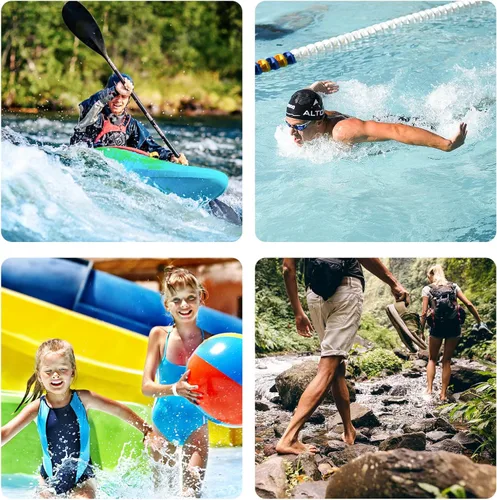 Vista 8 de JOTO Funda universal impermeable de hasta 7 pulgadas para iPhone 17 Air 16 15 14 13 12 11 Plus Pro Max, IPX8 bolsa seca para teléfono celular XR X