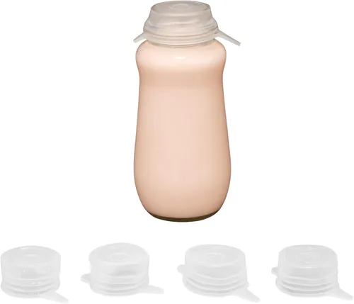 Vista 7 de Tapas elásticas de silicona extra pequeñas de 0.8 pulgadas, paquete de 5 fundas reutilizables de silicona del mismo tamaño para adaptarse a latas