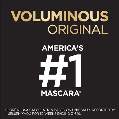 Vista 4 de L'Oréal Paris Makeup - Máscara de pestañas Voluminous Original, azul cobalto, 0.26 onzas líquidas y maquillaje Voluminous Lash Boosting Conditioning