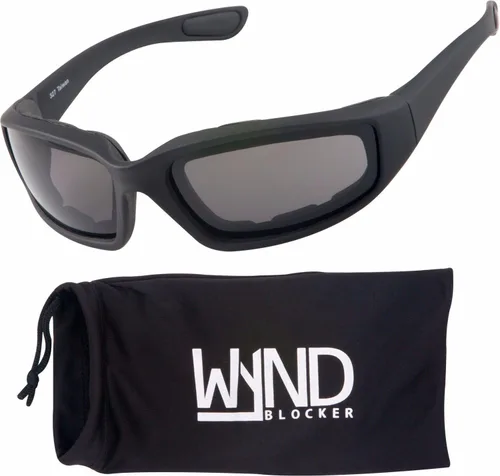 Vista 10 de WYND Blocker Gafas de sol deportivas envolventes resistentes al viento para motocicleta y ciclismo