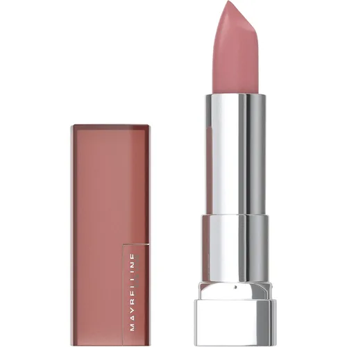 Vista 35 de Maybelline New York Color Sensational Lápiz labial en polvo mate, Cruel Ruby, 0.15 onzas, Envase de 1