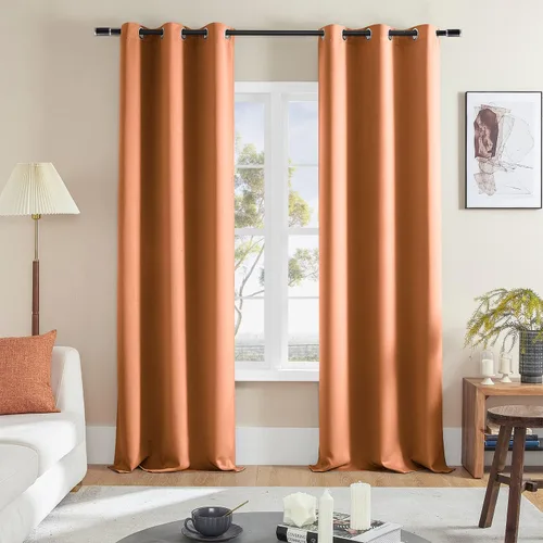 Vista 62 de Rutterllow - Cortinas opacas con ojales, 2 paneles
