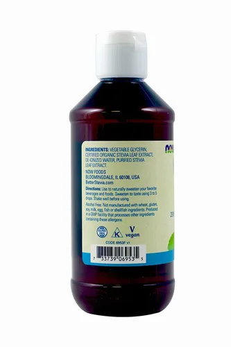 Vista 2 de Now Foods Stevia Glicerita, 8 onzas líquidas (paquete de 2)