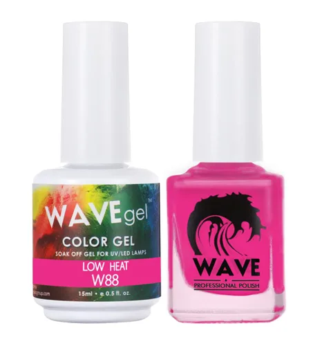 Vista 176 de WAVEGEL - Juego dúo de gel y esmalte de uñas a juego - Colección Simplicity - #P109 Blizzard I 0.5 onzas