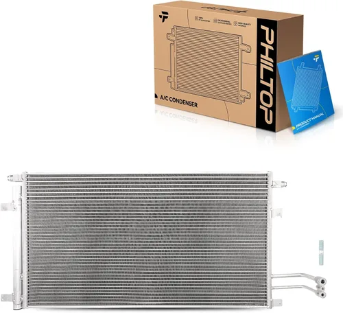 Vista 26 de PHILTOP Reemplazo del condensador de aire acondicionado para Ram1500 2003-2008, Ram2500 2003-2008, Ram3500 2003-2008, para OEM 5072993AB, 5072993AA