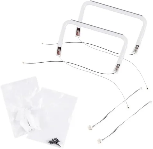 Vista 5 de Original Phantom 4 Pro/Adv Body Shell Upper Bottom Shell Landing Gear for D-JI Phontom 4 Professinal Drone Replacement Parts (Color : Upper Shell)