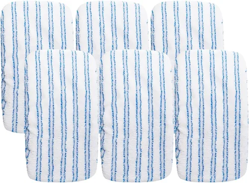 Matthew - Recambios de fregona de microfibra compatibles con pisos de madera dura, repuesto de cabezal de fregona reutilizable para superficies