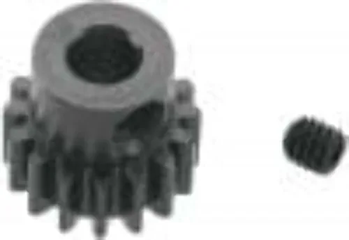 Robinson Racing 8616 Piñón de acero ennegrecido de 16 dientes extra duro 32P 0.197 in