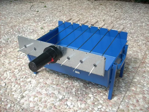 Vista 3 de Asador de barbacoa de carbón griego chipriota pequeño (Foukou)