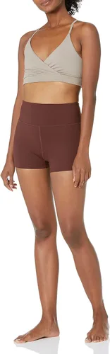 Vista 4 de Core 10 Pantalón corto de yoga Spectrum de cintura alta para mujer