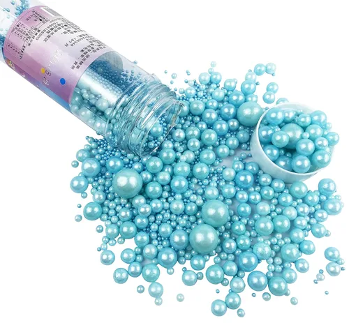 Sprinkles - Decoración comestible para tartas de azúcar y azúcar, 4.2 onzas, mezcla decorativa con purpurina para hornear, decoración de pasteles y