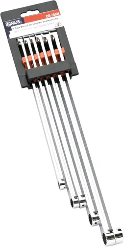Vista 2 de Genius Tools DE-706M 6PC Juego de herramientas de cabeza métrica extra largas