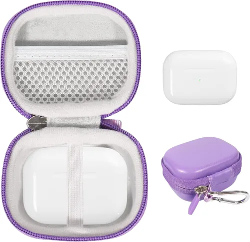 Vista 6 de CaseSack Funda para Airpods 4/2/pro 2, auriculares inalámbricos (negro)