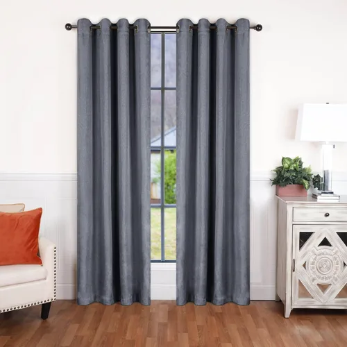 Vista 34 de Superior Linen Semi Blackout Curtains, Room Darkening, Bedroom, Drapes, Kitchen, Living Room Window Accents, Sun Blocking, Grommet Header, Classic