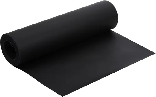 Vista 3 de Jucoan Paquete de 3 rollos de papel kraft de 12 pulgadas x 100 pies, papel de estraza blanco negro marrón para embalaje, embalaje, manualidades