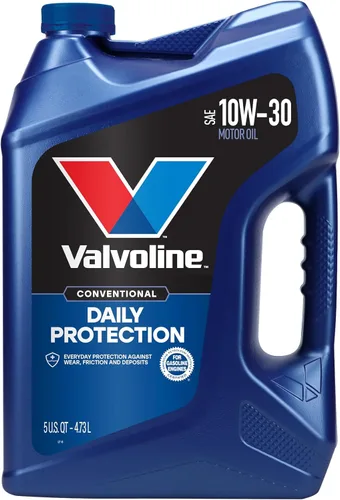 Vista 28 de Aceite de motor Valvoline Daily Protection SAE 10W-40, convencional, 5 cuartos de galón, caja de 3