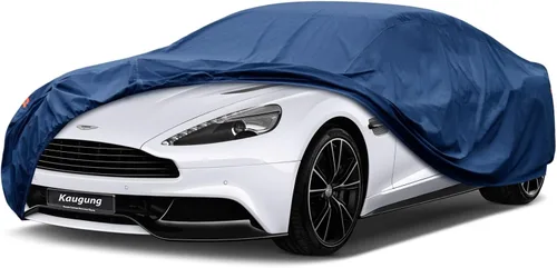 Vista 13 de Kaugung Funda impermeable pesada para automóvil, ajuste personalizado para Ford Mustang GT/Shelby/Cobra/Bullitt (1970-2025), cubierta exterior