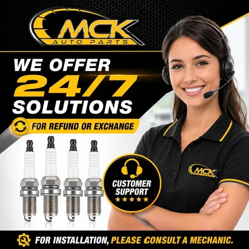 Vista 4 de MCK 4 Iridium Spark Plug Compatible With CR-V Civic 2.4L L4 Honda
