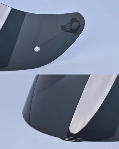 Vista 9 de Visera para casco de motocicleta para K1 K3SV K5 K5-S, visera de repuesto con protección UV y antiarañazos, universal